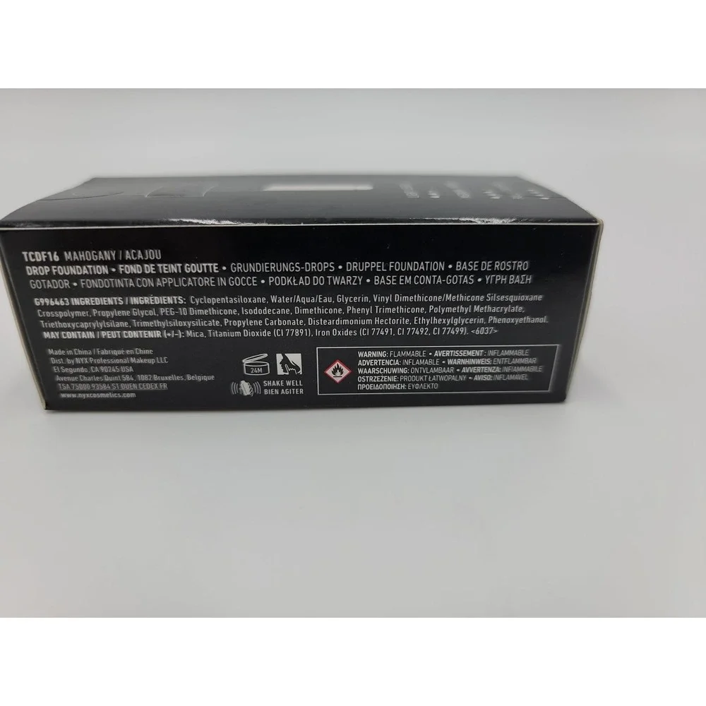 Lot of 3 NYX Total‎ Control Drop Foundation Vegan Product #010
